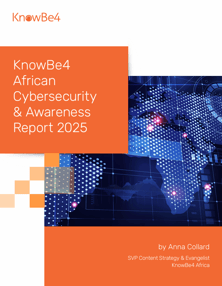 KB4 African Cybersecurity 2025 Report Cover