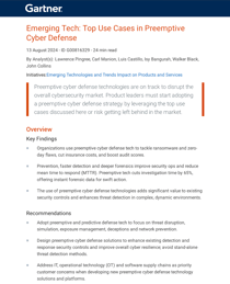 Analyst Reprint from Gartner Cover