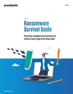 Proofpoint Ransomware Survival Guide Cover