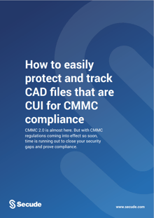 Secude CMMC eBook Cover